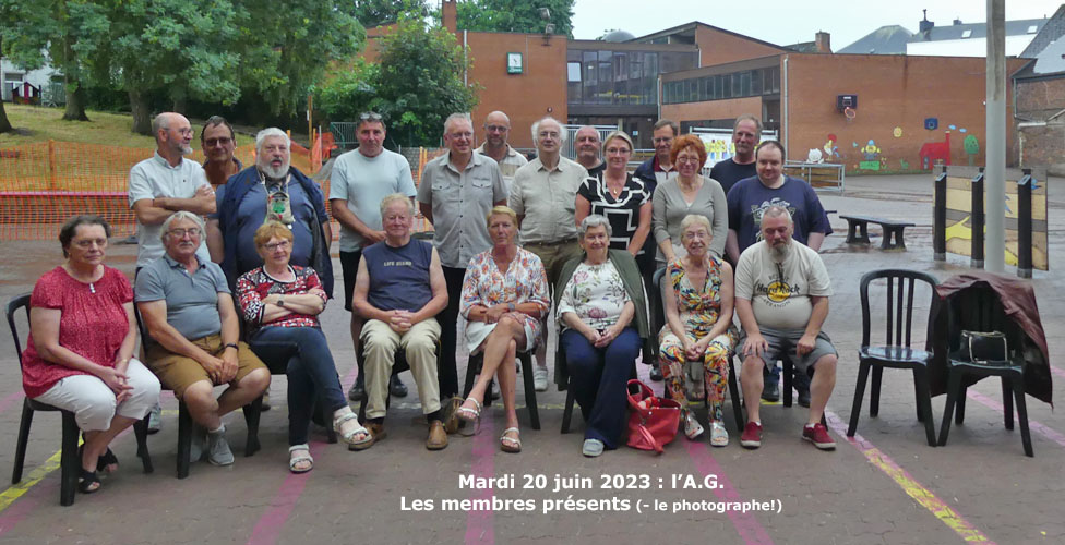 photos des membres du club présent lors de l'assemblée générale du 20 juin 2023